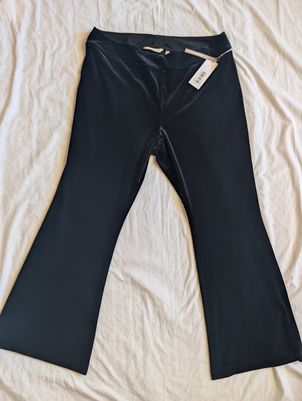 Soft Surroundings velvet stretch pants size 1XP NWT